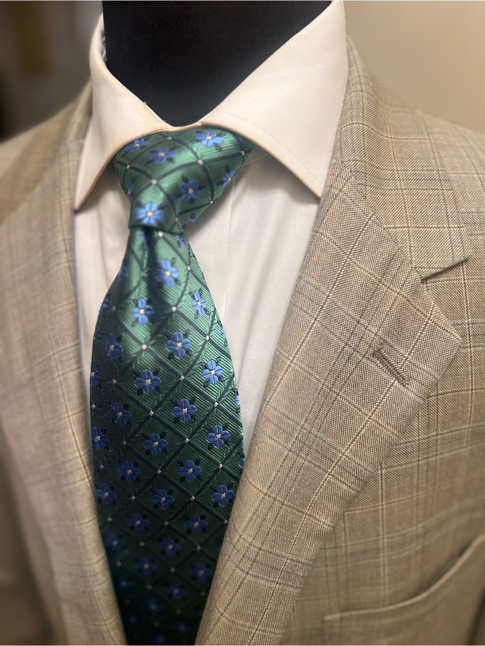 NWT Daniel Cremieux Loro Piana Worsted Wool Sport Coat Blazer Beige Men 50L